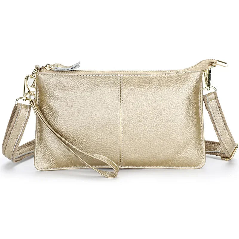 Sac bandoulière Satchel Croisé Cuir Véritable Vintage Candy