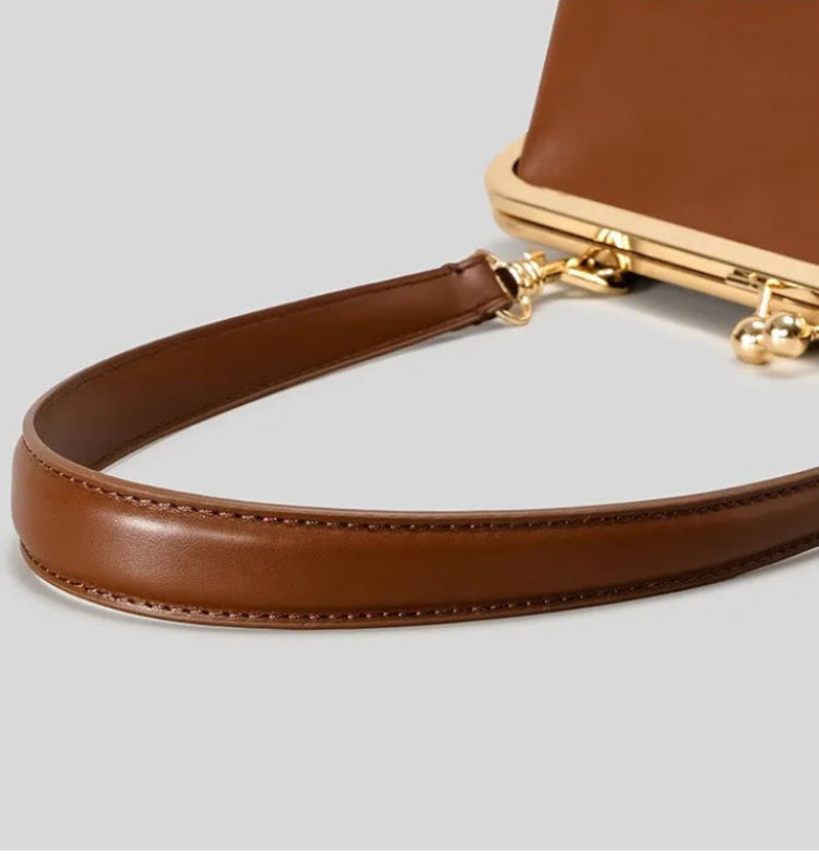 Sac à Main de Luxe à Fermoir pour Femmes MYNELIA