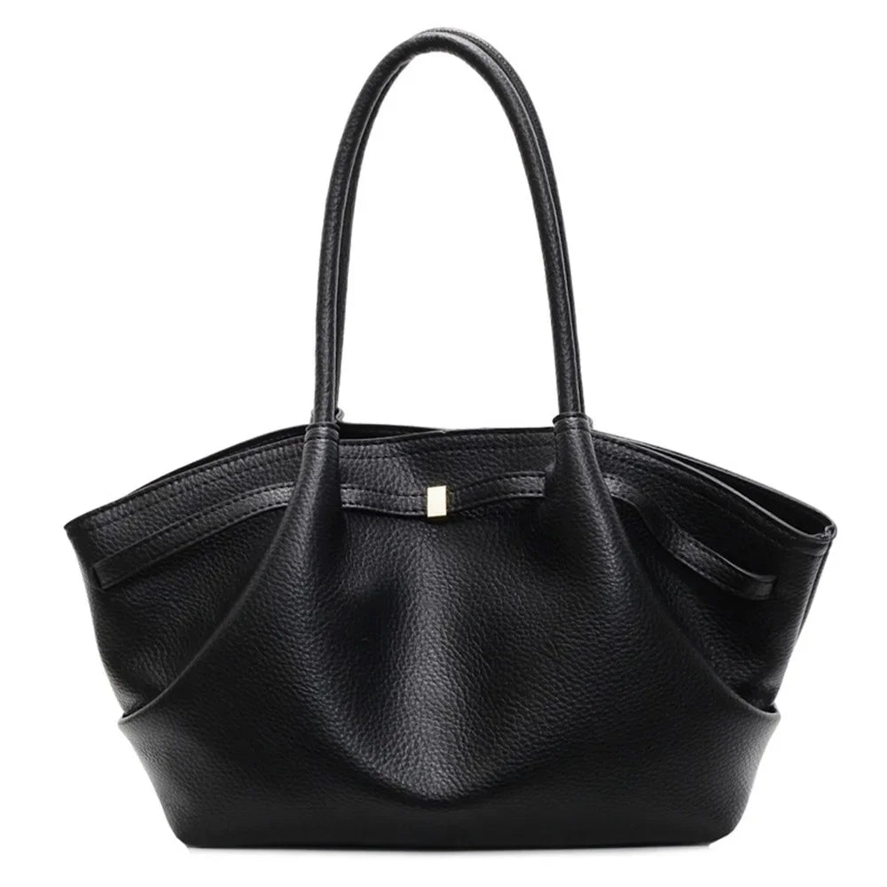 Sac à main tote Femme en cuir PU – Grande capacité,Double bandoulière