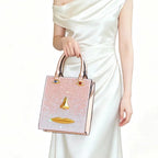 Sac bandoulière femme rigide à visage en relief 3D – TPU