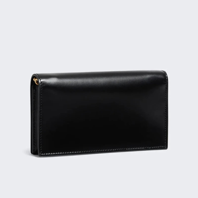 Sacoche Clutch Microfibre Cadenas  Dorées Soirée