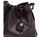 Tote PU Grande Capacité Drawstring Commuter Unisexe