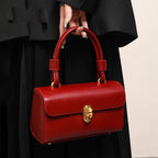 Luxuriöse Braut-Rote Hochzeitstasche Hochwertige Große Kapazität Handtasche Koreanisches Temperament Elegante Damen Vielseitige Umhängetaschen