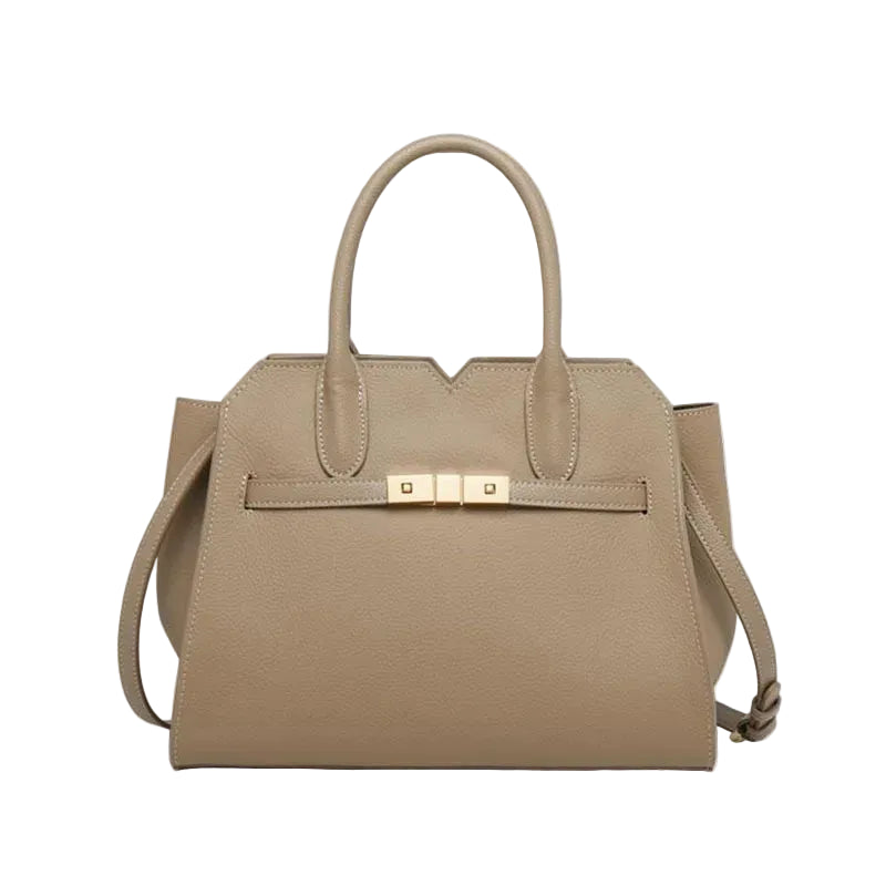 Sac à main en cuir première couche – Style minimaliste
