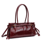 Sac à bandoulière Boston – Cuir ciré Microfibre