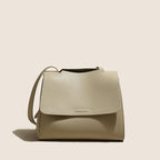Sac Tote Cuir veritable Souple Rétro Luxe – Poche Flap