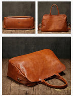 Sac en cuir véritable – Business, Intercalaire Ordinateur, Grande capacité