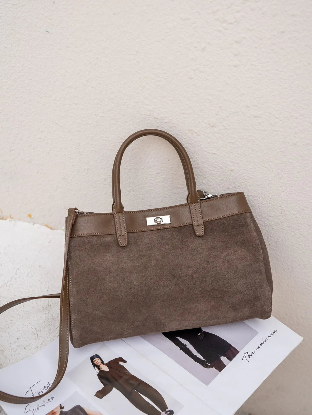 Sac à mainTote en Cuir Véritable Femme – Élégance Intemporelle MYNELIA