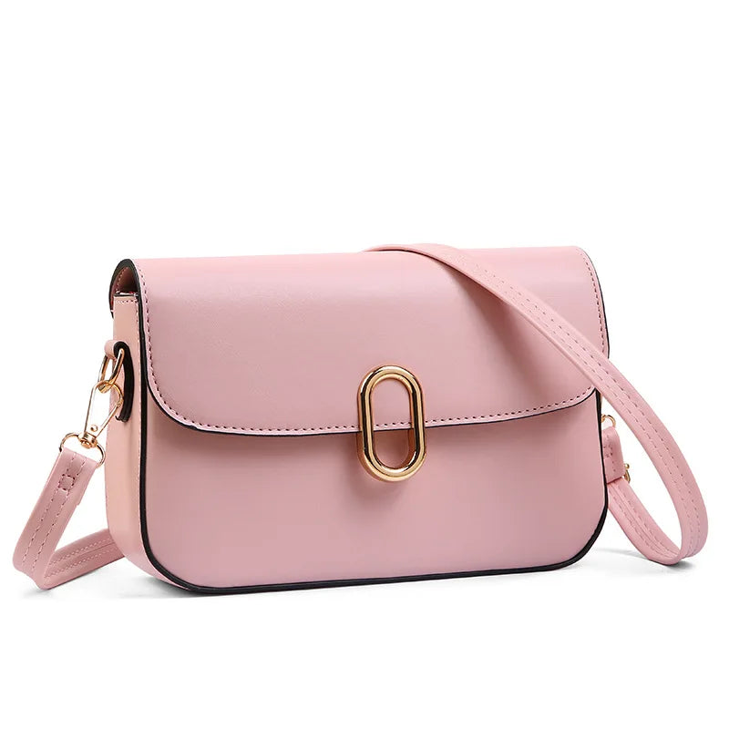 Sac Shell en cuir TPU Souple Style K-Fashion Croisé