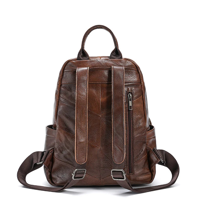 Sac à dos cuir véritable Femme — L'Essentiel Luxueux MYNELIA