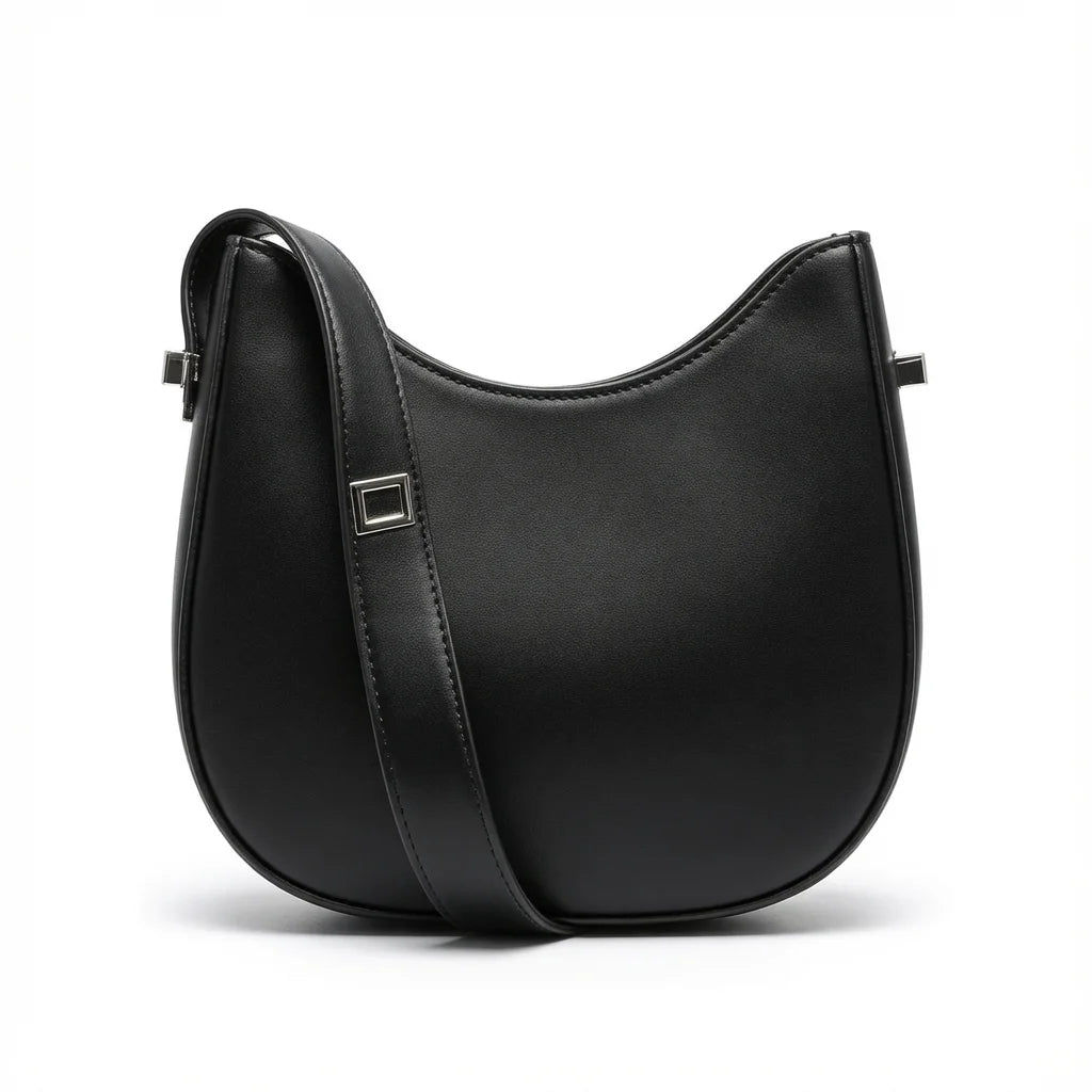Sac à main Hobo cuir souple — La Désinvolture Élégante MYNELIA
