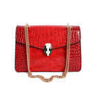 Sac bandoulière femme en simili cuir PU – Coloris variés