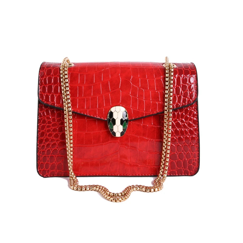 Sac bandoulière femme en simili cuir PU – Coloris variés