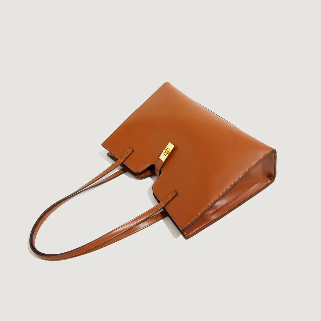 Sac à main cabas City-Grande capacité – Cuir PU MYNELIA