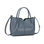 Sac Satchel en Cuir  Ruché Rubans Épaule Croisé