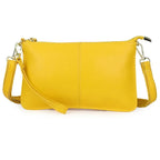 Sac bandoulière Satchel Croisé Cuir Véritable Vintage Candy