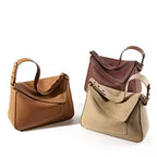 Sac à Main en Cuir Véritable – Design Géométrique MYNELIA