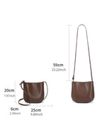 Damen lässige Mini-Umhängetaschen aus Rindsleder, weiche Echtleder-Handtasche, Damen Designer Luxus Kleine Umhängetasche für Handys