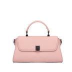 Sac à main en cuir grain Litchi Femme – Boucle Métal