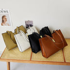 Sac à main cabas City-Grande capacité – Cuir PU MYNELIA