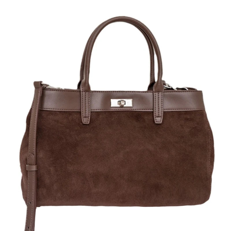 Sac à mainTote en Cuir Véritable Femme – Élégance Intemporelle MYNELIA