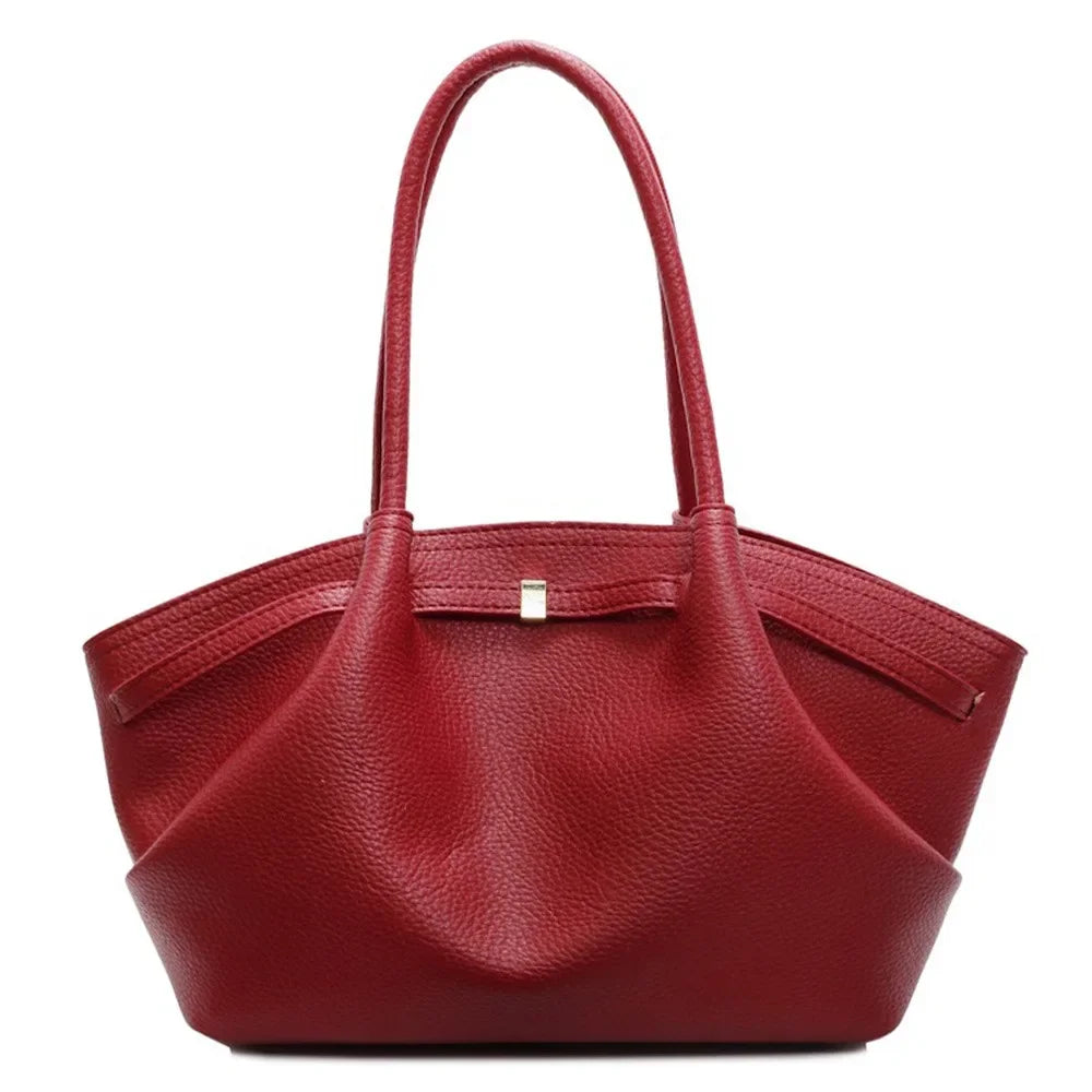 Sac à main tote Femme en cuir PU – Grande capacité,Double bandoulière