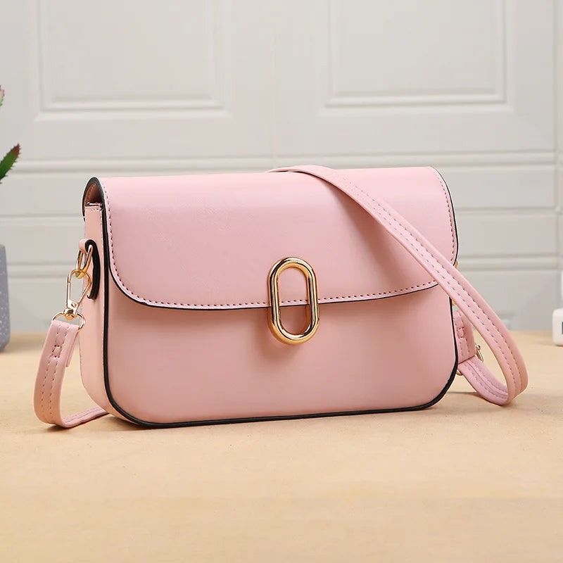 Sac Shell en cuir TPU Souple Style K-Fashion Croisé