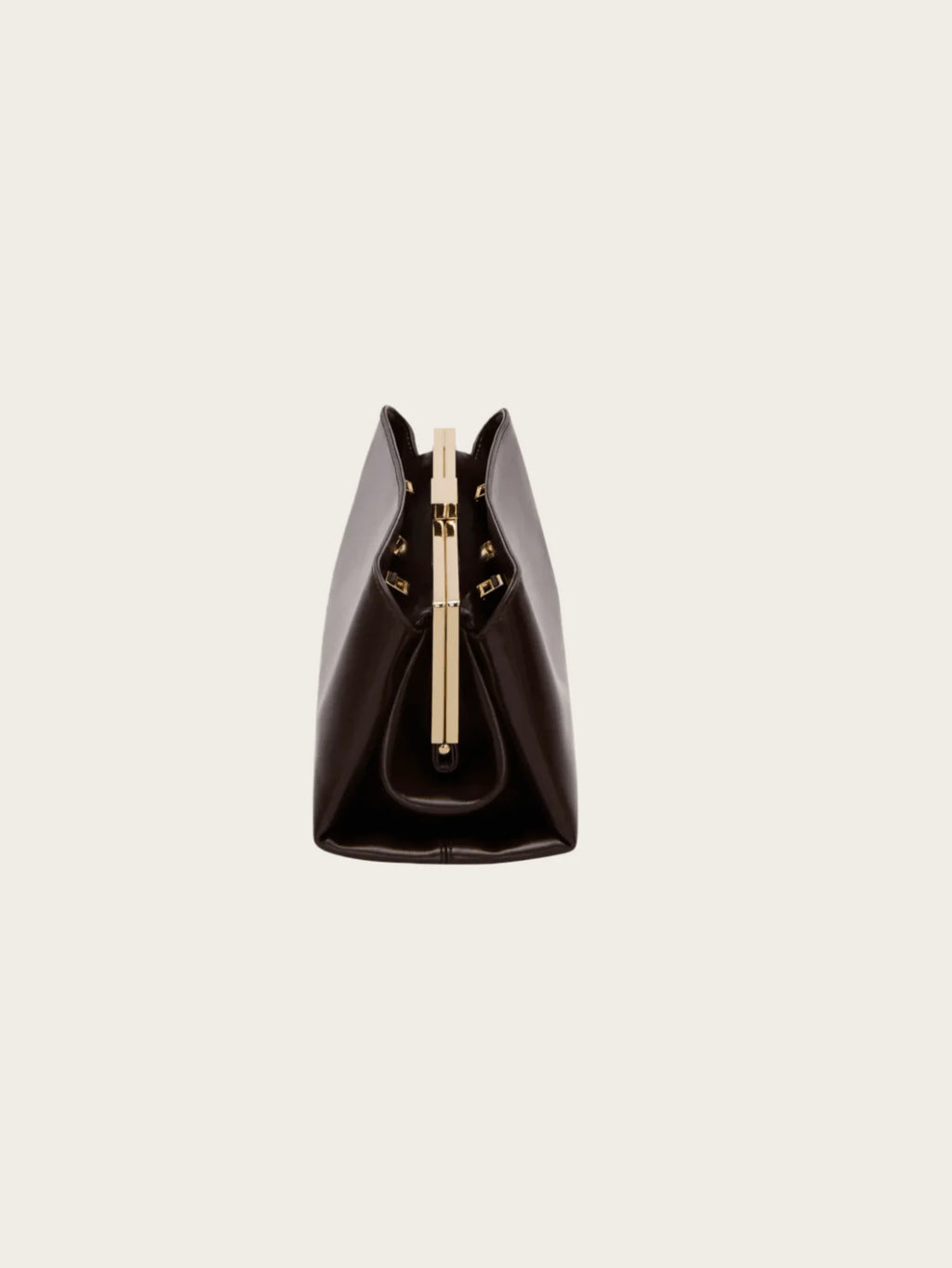 Sac Baguette Microfibre Fermoir Frame Épaule Croisé