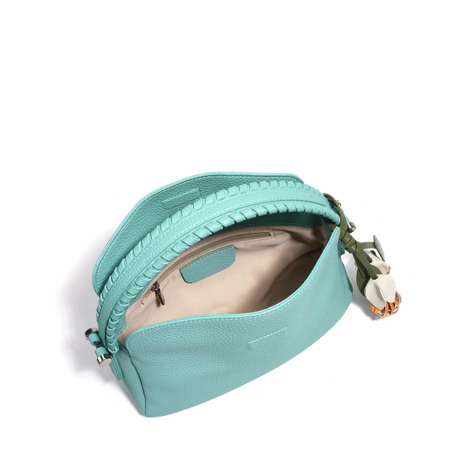 Sac à main Hobo en Cuir Véritable -Bandoulière & Épaule MYNELIA