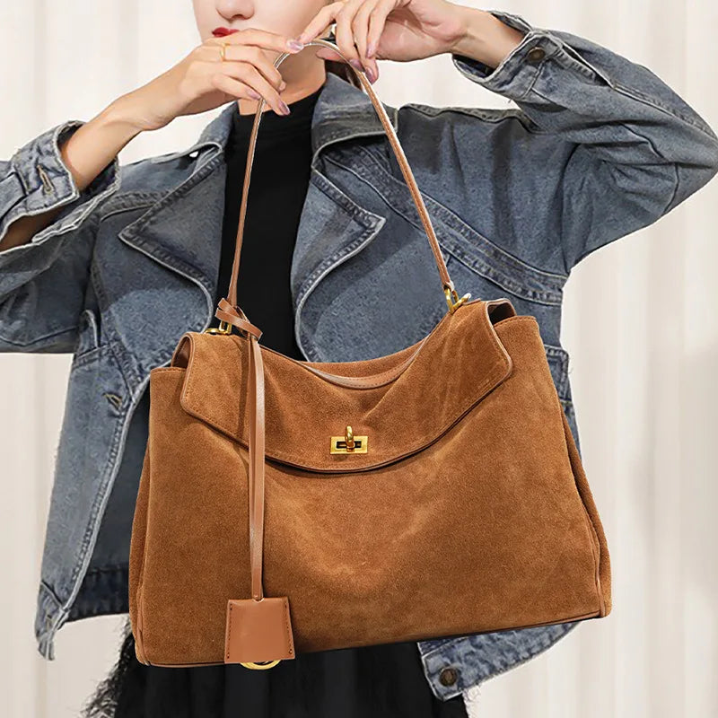 Sac en Cuir Vache Givré Bucket Multi