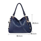 2025 Fashion Trend New Large Capacity Handbag Women's Shoulder With No Pattern Simple Style Hot Selg Item Bag Top-handle Bags MYNELIA