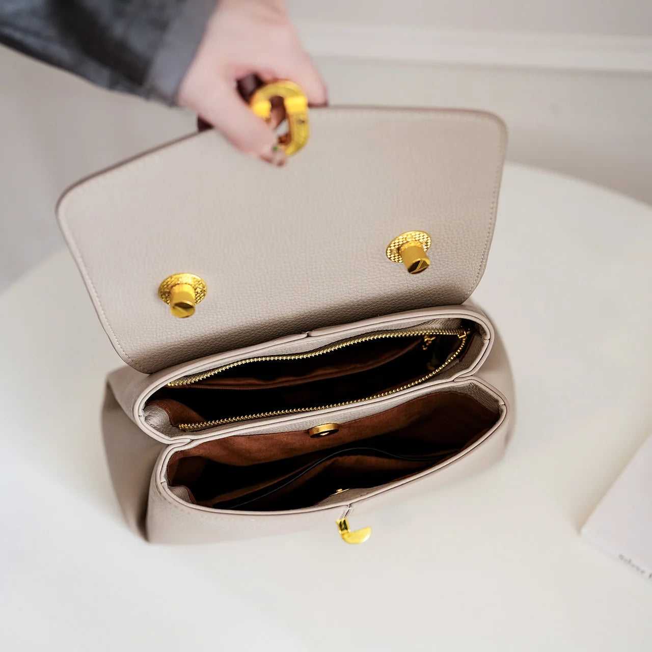 Sac à main  en cuir PU– Style Urbain