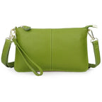 Sac bandoulière Satchel Croisé Cuir Véritable Vintage Candy
