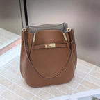 2026 Neue Mode Damen Taschen Luxusmarke Echtes Leder Umhängetaschen Ins Heiße Rindsleder Eimer Taschen Top Qualität Handtaschen
