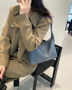 Sac Cuir Première Couche Natural Texture Organique