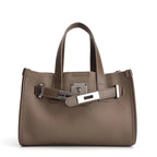 2026 Spring New women's Retro Genuine Cowhide Leather Tote Bag Female Luxury Designer Shoulder Underarm Bags Niche Crossbody Bag MYNELIA