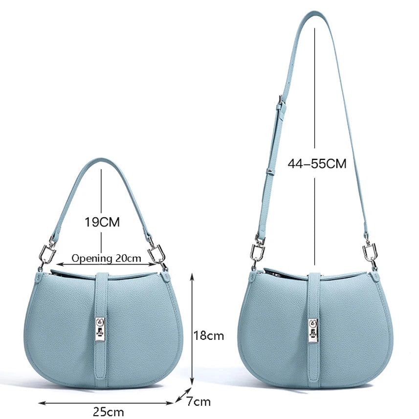 Sac à main femme en cuir première couche, léger