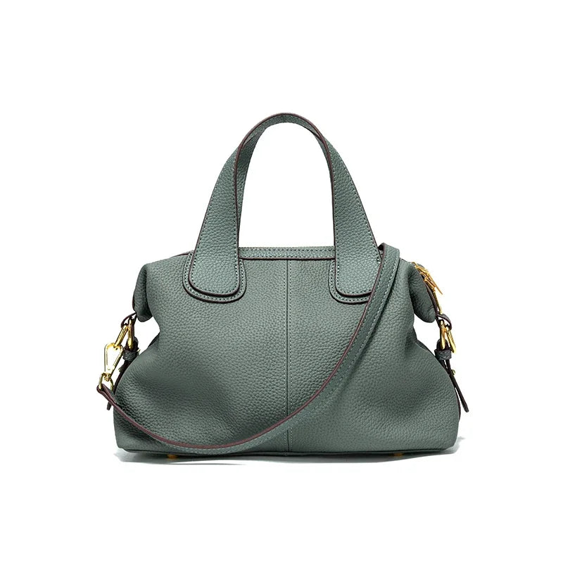 Sac à main en cuir véritable  – Élégance Intemporelle MYNELIA