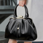 Sac à main Tote cuir véritable Femme – Cabas zippé Grande Capacité MYNELIA