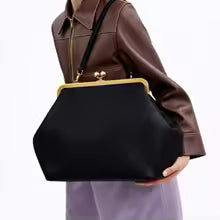 Sac à Main de Luxe à Fermoir pour Femmes MYNELIA
