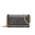 Mini sac bandoulière femme à chaîne – Suède synthétique