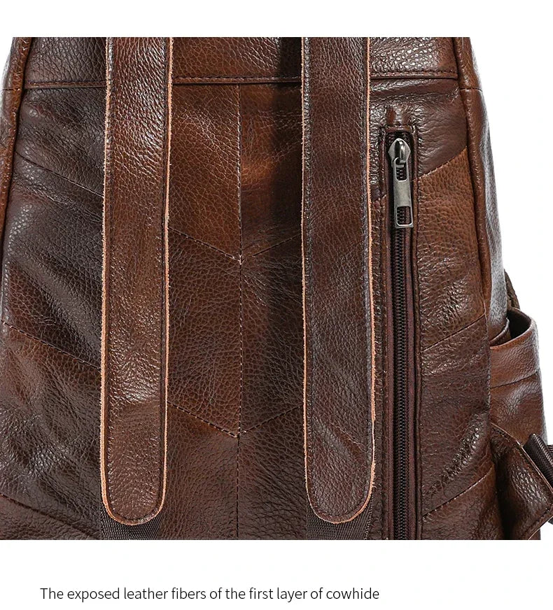 Sac à dos cuir véritable Femme — L'Essentiel Luxueux MYNELIA