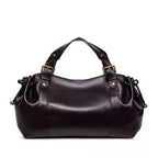Sac à main en simili cuir souple plissé grande capacité. MYNELIA