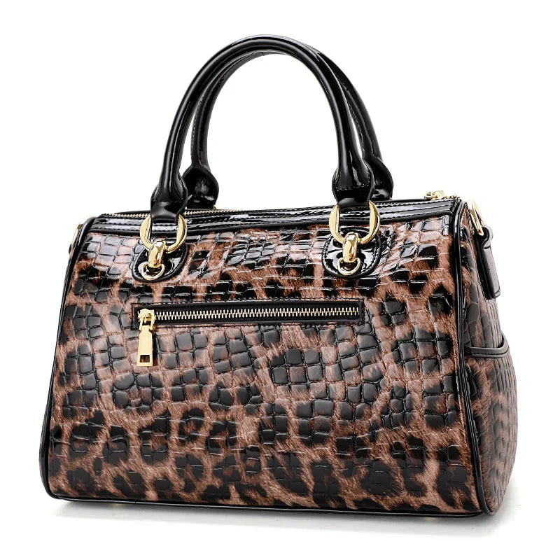 Sac à mainen cuir Vachette Embossé – Dorée style luxe