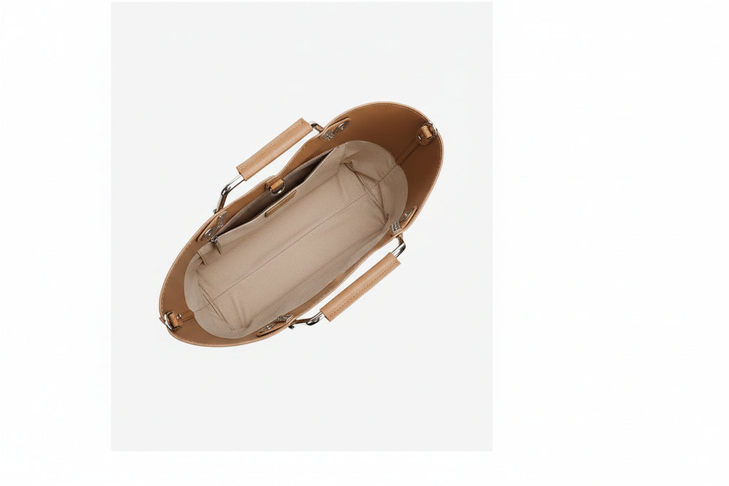 Sac Satchel Cuir Vache Véritable Doublure Coton