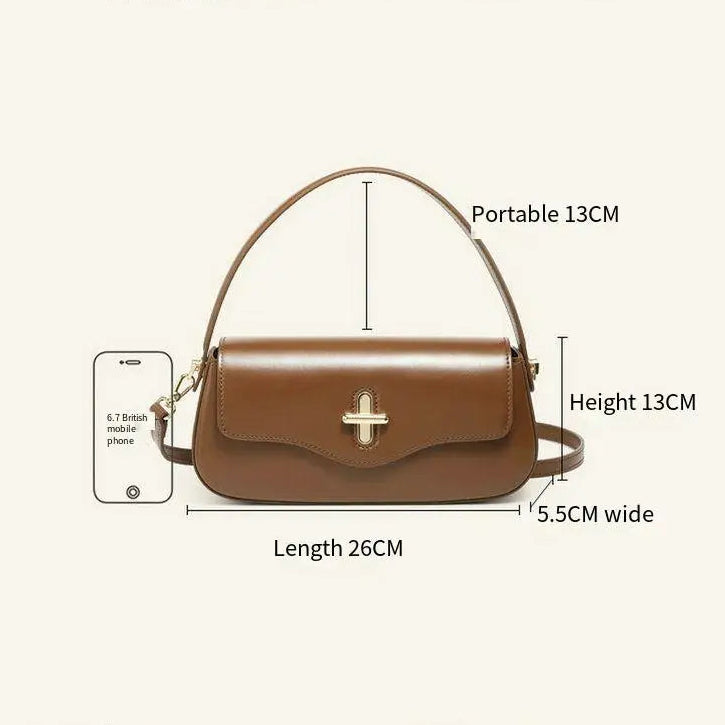 Sac à main cuir véritable Femme – French Stick Bag Luxe