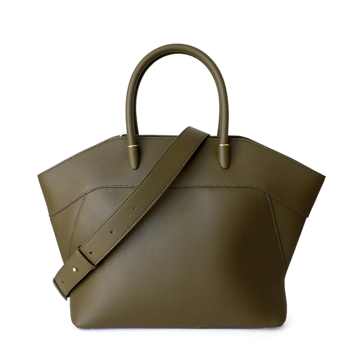 Sac en cuir véritable grande capacité – Tote Bag avec bandoulière MYNELIA