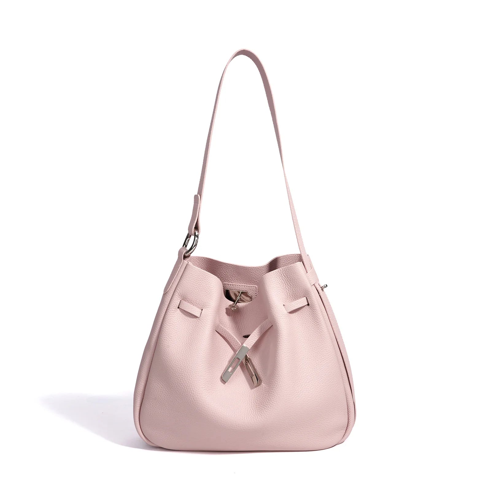 Sac seau cuir véritable – Grande Capacité Tote