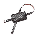 Sac pochette-rivets PU – Style rock