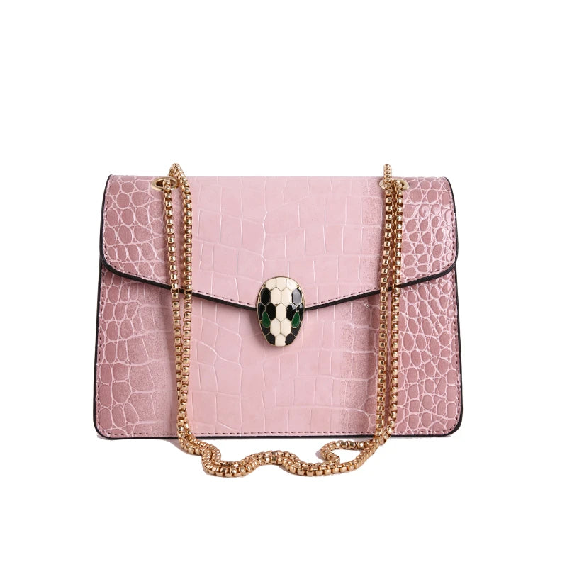 Sac bandoulière femme en simili cuir PU – Coloris variés